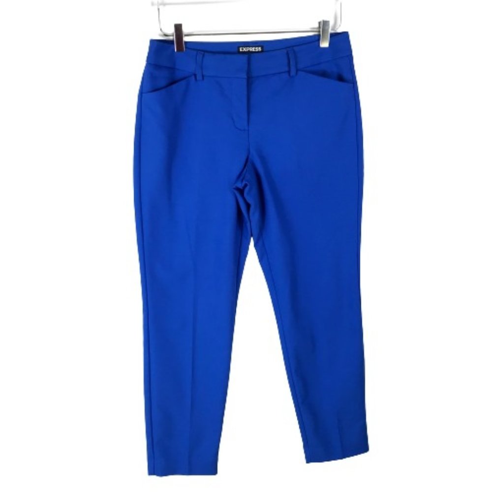 Express Editor Straight Leg Ankle Pants Size 4 Reg